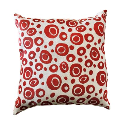 OUTDOOR cushion - RED - design Carpin 40x40cm