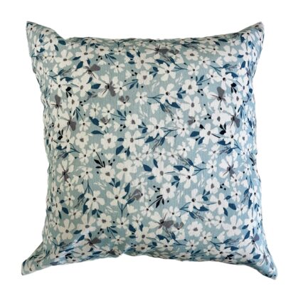 CUSHION - BLUE FLOWERS 40x40cm