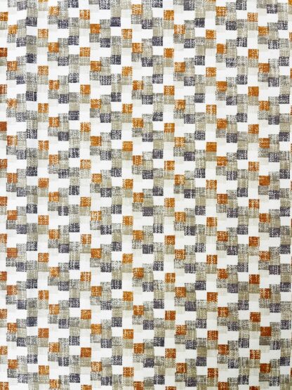 TABLE CLOTH - orange pixels 140x160 - Image 2