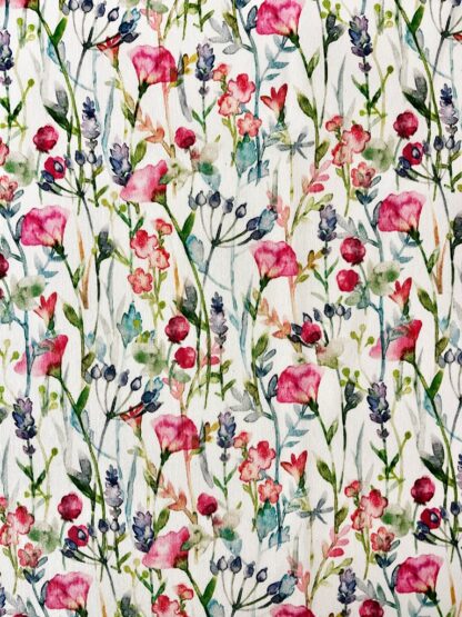 FABRIC - pink flowers 280cm