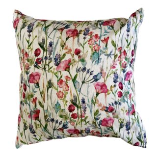 CUSHION - PINK FLOWERS 40x40cm