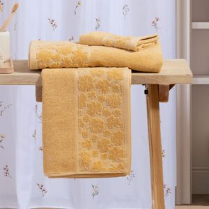 YELLOW TOWEL SET "SIERRA" 3PCS