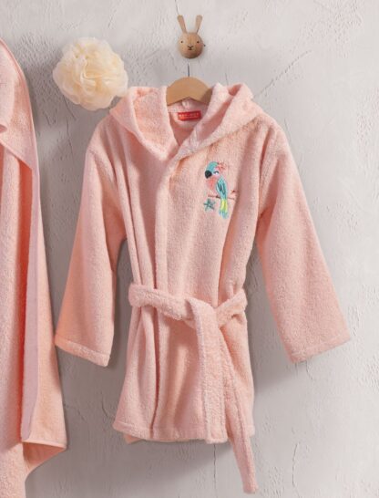 BABY BATHROBE (2-4year) BIRDS - Image 2