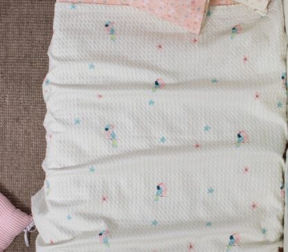 BABY COTTON BLANKET "BIRDS" 110x150