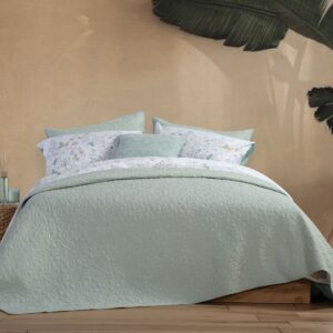 BEDSPREAD - MINT "SPRING"  240x230cm