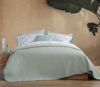 BEDSPREAD - MINT "SPRING"  240x230cm