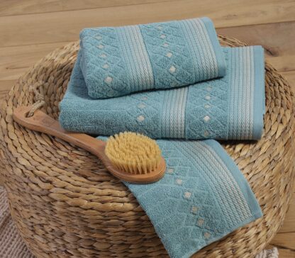 AQUA TOWEL SET "ROMAN" 3PCS