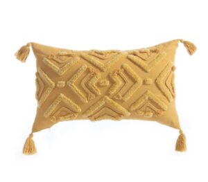 CUSHION - MUSTARD self design 55x35cm