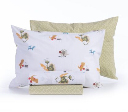 CHILDREN BEDSHEET SET - "DINOS" SINGLE - Image 4