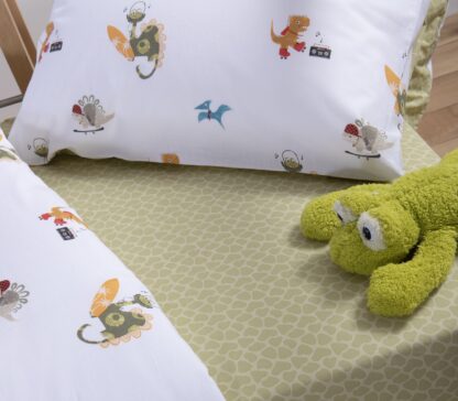 CHILDREN BEDSHEET SET - "DINOS" SINGLE