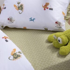 CHILDREN BEDSHEET SET - "DINOS" SINGLE