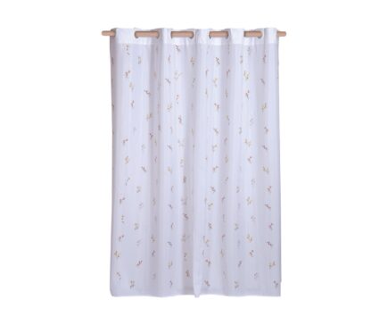 SHOWER CURTAIN 180x200cm FLOWERS