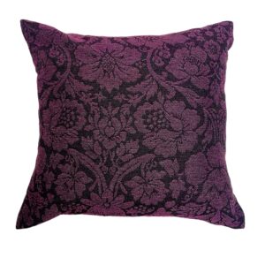 CUSHION - PURPLE FLOWERS 40x40cm