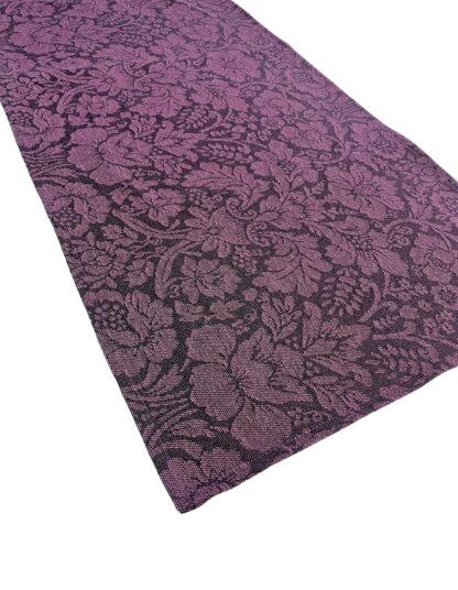 Bed Runner - purple flowers 250x50cm (KING)