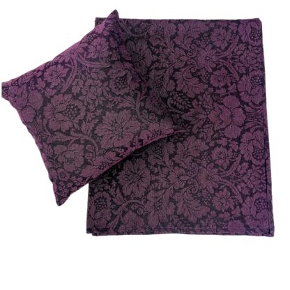 CUSHION - PURPLE FLOWERS 40x40cm - Image 2