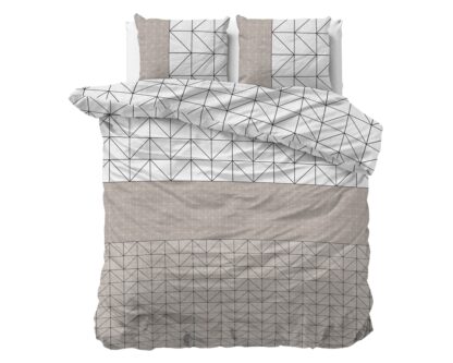 QUILT COVER - FLANEL TAUPE 240x200/220cm - Image 6