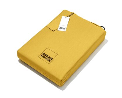 QUILT COVER 100%COTTON - MUSTARD 140x220cm - Image 8
