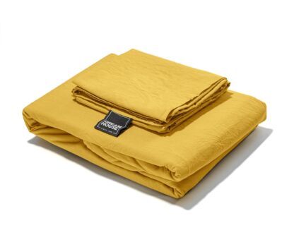 QUILT COVER 100%COTTON - MUSTARD 140x220cm - Image 5