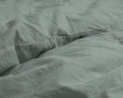 QUILT COVER 100%COTTON - GREEN 240x220cm - Image 4