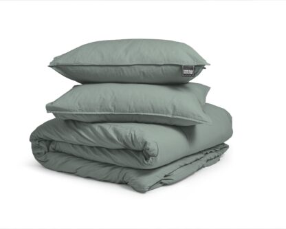 QUILT COVER 100%COTTON - GREEN 240x220cm - Image 3