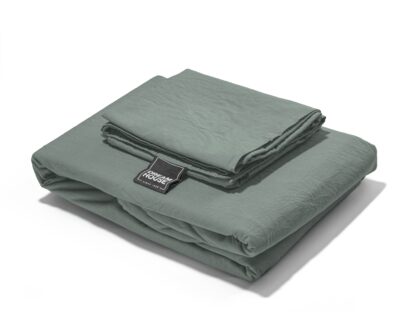 QUILT COVER 100%COTTON - GREEN 240x220cm - Image 2