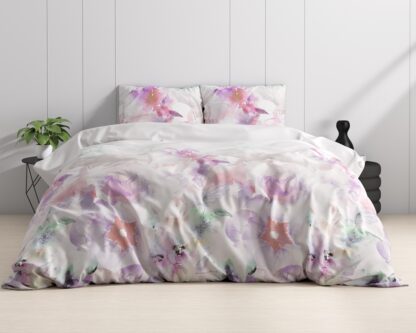 QUILT COVER 100%COTTON - PASTEL FLOWERS 240x220cm - Image 4