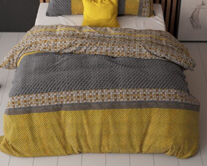 QUILT COVER ALTOR - MUSTARD 240x200/220cm - Image 3