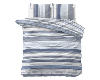 QUILT COVER - BLUE STRIPES 140x200/220cm - Image 2