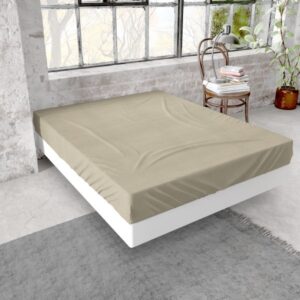 FLANNEL FITTED SHEETS - BROWN