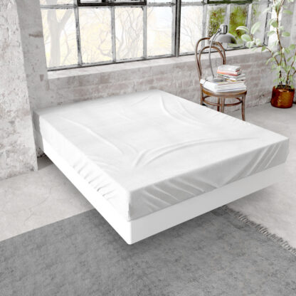 FLANNEL FITTED SHEETS - WHITE - Image 2