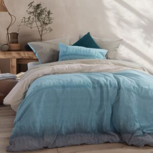 BEDSHEET SET "HONOR" (flat,fitted sheet + pillow case) SUPER KING SIZE 100%cotton