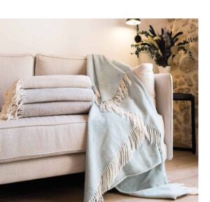 'PLAID LISSE' Blanket 130x160cm