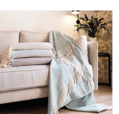 PLAID LISSE 130x160cm