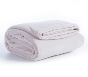 Bedspread/Blanket Cosy CREAM ECRU - 2 SIZES