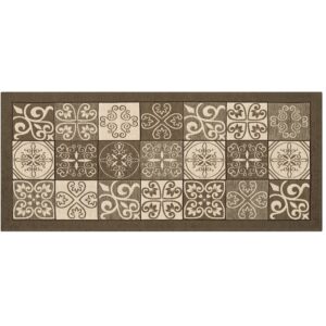 CARPET MAIOLICA 55x155  BROWN