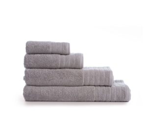 GREY TOWELS - STRIPE DESIGN  100%cotton
