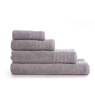 GREY TOWELS - STRIPE DESIGN