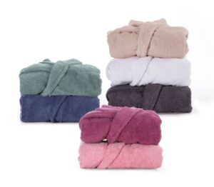 Bathrobes “Fresh” 100% cotton - different colours