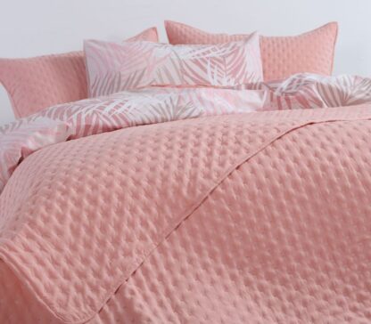 BEDSPREAD PEACH "VALIA" 230x240cm