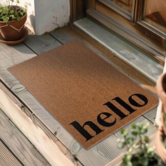 DOOR MAT "HELLO" 45x75
