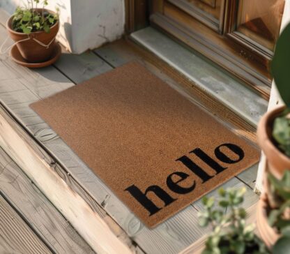 DOOR MAT "HELLO" 45x75
