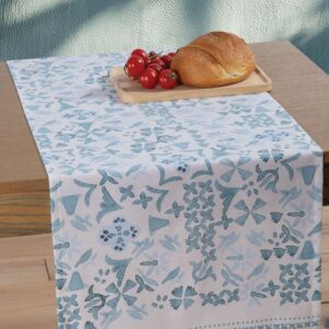 table runner  "CYANER"- 45X140