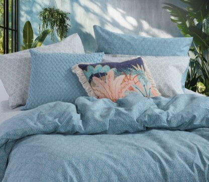 BEDSHEET SET "SORENTO" (flat,fitted sheet + pillow case) - Image 2