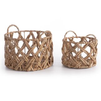 BASKET HYACINTH MESH - 2 different sizes