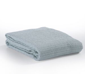 PIQUET BLANKET/THROW - MINT