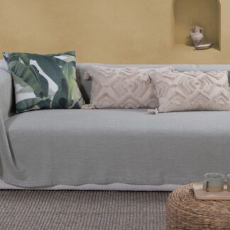 SOFA THROW - SAGE GREEN "BETTY" - different sizes