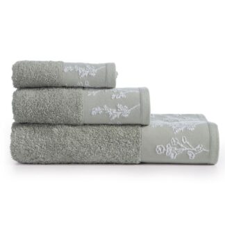 TOWEL SET "CLARIS GREEN " 3pcs
