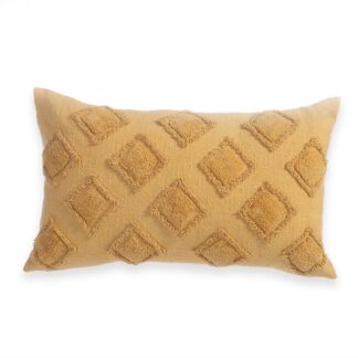 DECORATIVE CUSHION "JOSH" YELLOW 33x55