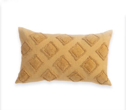 DECORATIVE CUSHION "JOSH" YELLOW 33x55