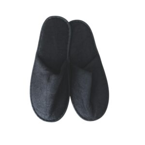 SLIPPERS - BLACK